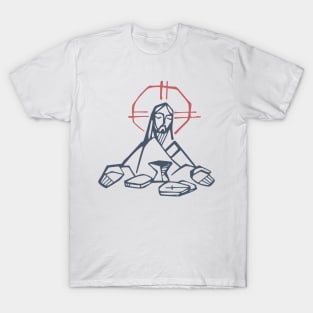 Jesus Christ at the last supper T-Shirt